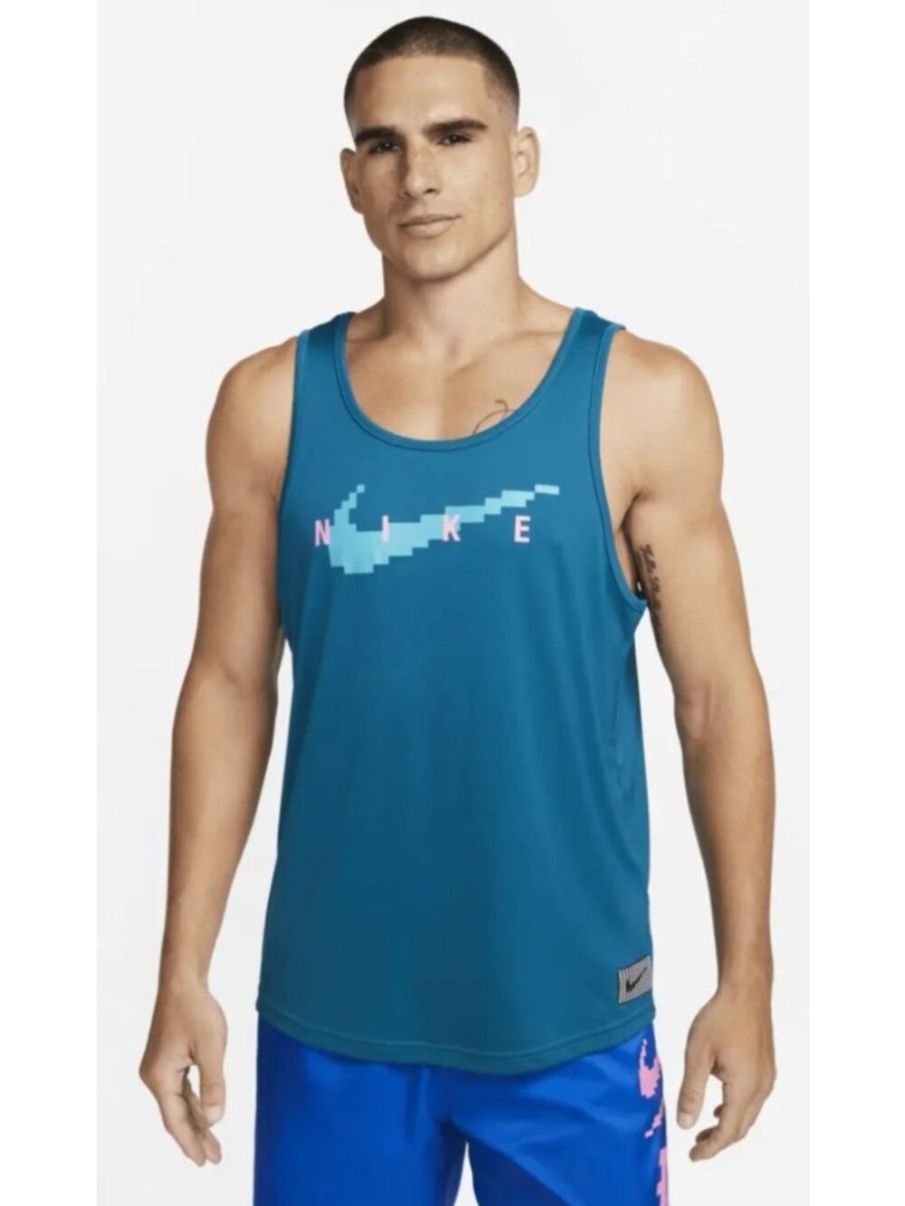 Nike SWIM DRI-FIT Hydroguard UPF40+ Top Rash Guard NESSD668‎ Men's S New w/ Tags